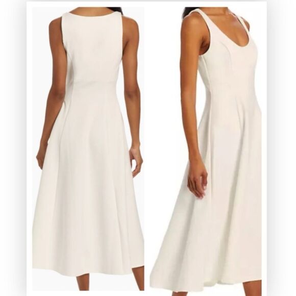 Reformation Mikol Knit Stretch Midi-Dress NWT XS $198 - Picture 1 of 4